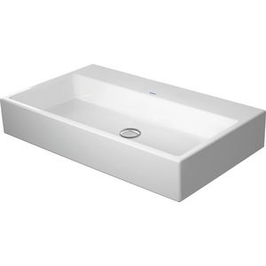 VERO AIR #235080 wastafel 800mm wit zonder kraangat