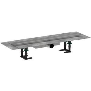 Douchegoot RainDrain Compact compl.set 600 Stainless Steel