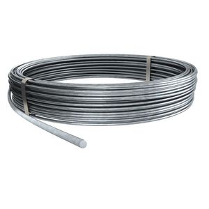 Ronde geleider ring van 50kg 8mm staal zinkt VVE=50