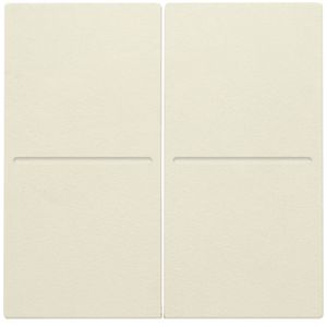 2-voudige toets RF dimschakelaar Hue BT EnOcean KNX cream