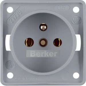 Wandcontactdoos penaarde berker Integro grijs