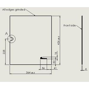Glasruit Lars 1000 BxH=364x426