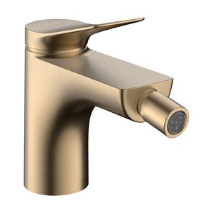 Bidetmengkraan Vivenis eengreeps PopUp trekwaste Brushed Bronze