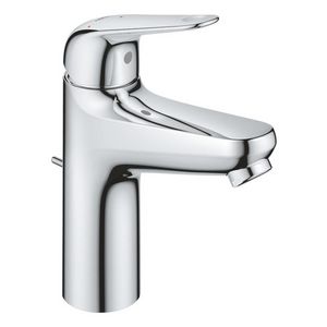 Euroeco M-Size wastafelmengkraan Energy Saving chroom sprong 116mm incl. waste-inrichting (prof)