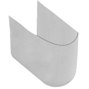 O.novo sifonkap wastafel wit