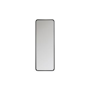 Design spiegel RIO met dikke rand, zwart 50x80cm met verlichting