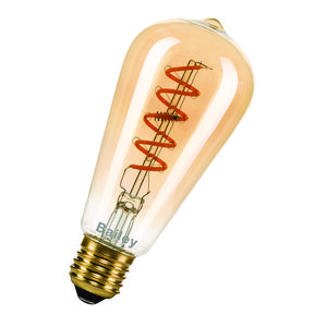 LED-lamp Alva ST64 SPIRALED E27 DIM 3.2W 180lm 919 goud