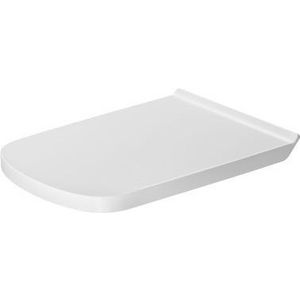 WC-zitting DuraStyle Vital wit scharnier RVS doorlopend scha