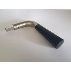 Koude handgreep DRU Dik Geurts RVS zwart