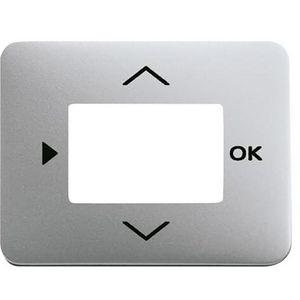 Centraalplaat voor timer/CO2/thermostaat a-titanium (6435-266)