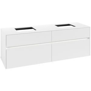 Wastafelonderkast Collaro 1600x548x500mm Wh.Matt C137B0MS