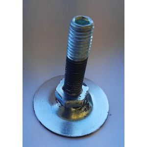 Stelvoet M10x40mm 45mm
