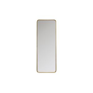 Design spiegel RIO met dikke rand, goud 50x80cm met verlichting