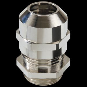 Kabelwartel messing vernikkeld M63x1,5 48-62mm