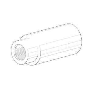 Houder voor glashouder 18x42mm chr