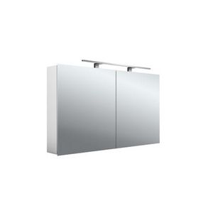 Spiegelkast MEE 1200mm 2 deuren H=700/746mm incl. opbouw LED-lamp