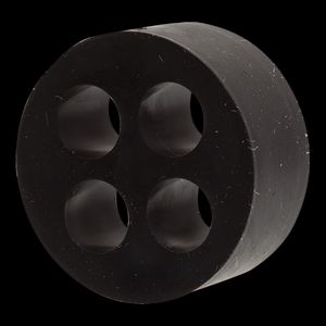 Kabeldoorvoertule t.b.v. wartel M20 04x040 zwart VVE=25