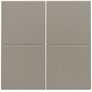 2-voudige toets RF dimschakelaar Hue BT EnOcean KNX bronze