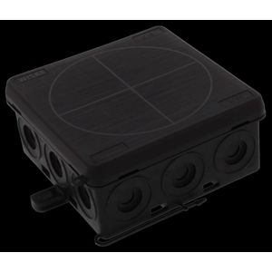 Wiska Kabeldoos type KA012 LEEG zwart VVE=10