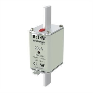 Zekeringelement FUSE 200A 800V AC gR SIZE 1 DUAL I VVE=3