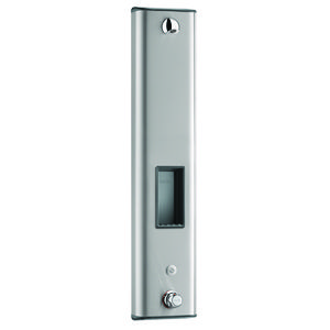 Douchepaneel SECURITHERM thermostatisch 230/6V RVS achteraansluiting incl. zeepschaal