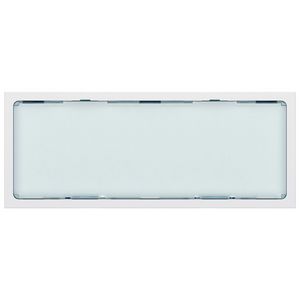 Etikethouder + LED 5 modulen wit Mosaic