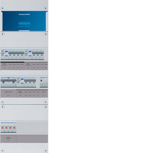 10-groepenverd. HS 3x ALS 40A+ 3f HACO 16A/30mA+beltrafo 3f
