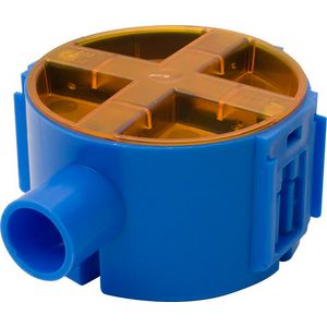 Inbouwdoos tapse tuit 40mm 1x16mm 3 zijd. koppelbaar VVE=250