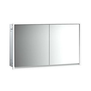 Led-Spiegelkast Loft inbouw 1300mm 2 deur
