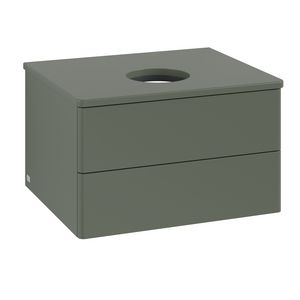 Wastafelonderkast Antao 600x360x500mm L.Green Matt Lacquer K18010HL
