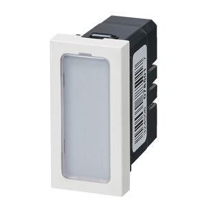 Signaallamp enkelvoudig 230V 1 module wit Mosaic