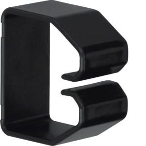 Kabelhouder voor kanaal 40x40mm B/BA6 zwart