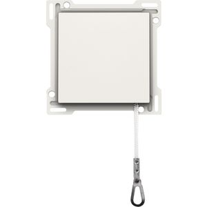 Afwerkingsset trekdrukknop white