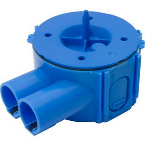 Multigietbouwdoos 2x19mm 40mm diep