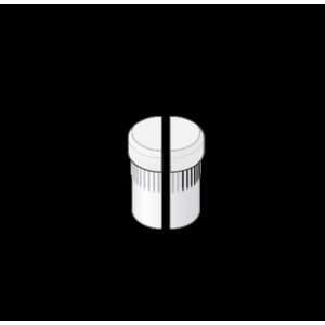 Inzetstuk 2-delig voor wartel PG16/M25x1,5