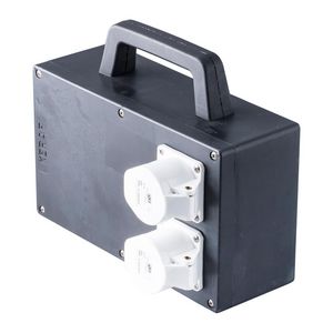 Veiligheidstrafo 230V 2x16/2/42 12h 300VA