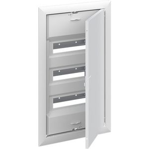 Sierlijst met blinddeur afdekplaat DIN-rail binnenwerk UK63