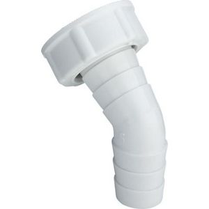 Plastic sifonpilaar v.wasm.afv. 102999 1"x20-24mm VVE=10