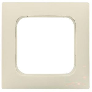 Afdekraam 1-voudig voor wandgoot SI creme (2511-212K-102)