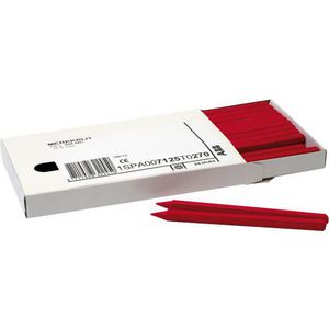 Doos a 24 stuks merkkrijt rood