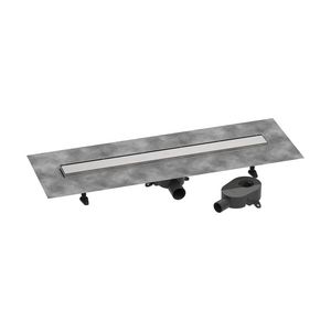 Douchegoot RainDrain Go compl.set d.goot 800 Stainless Steel