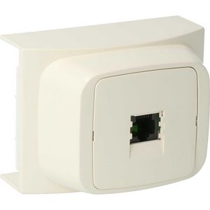 Telefoonaansluitpunt 1v ET40 creme RAL1013 VVE=10