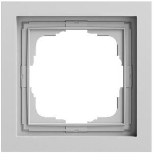 Afdekraam 1-voudig Gira F200 gris m(gel.)
