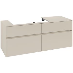 Wastafelonderkast Collaro 1400x548x500mm Cashmere Grey C08900VN