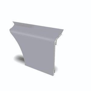 Lengte a 2m. plintprofiel SLF 2000 lichtgrijs HZ VVE=10