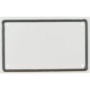 Flensplaat F3A IP66 metaal blind