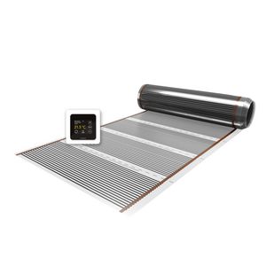 Elektrische vloerverwarming FOIL Intelligent Control set (wit) 0.6x16.8m. 1200Watt (10m²)