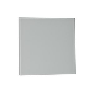 Glazen front tbv AW 100 vlak mat wit