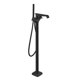 Afbouwdeel AXOR Citterio E vrijstaande badkraan mat zwart excl. inbouwdeel