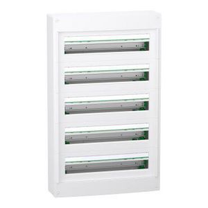 PrismaSeT XS, Modulaire verdeler, Opbouw, 5x24 modules, Aard